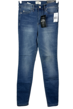 Nicole Miller Women&#39;s Blue Flex Denim Soho High-Rise Skinny Jeans - Sz 6... - $39.55