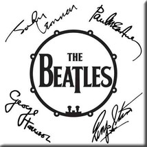 BEATLES signed drum logo FRIDGE MAGNET official merchandise SEALED - £4.64 GBP