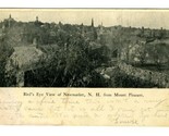 Bird&#39;s Eye View of Newmarket New Hampshire Mount Pleasant 1908  - $11.88