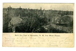 Bird&#39;s Eye View of Newmarket New Hampshire Mount Pleasant 1908  - £9.34 GBP