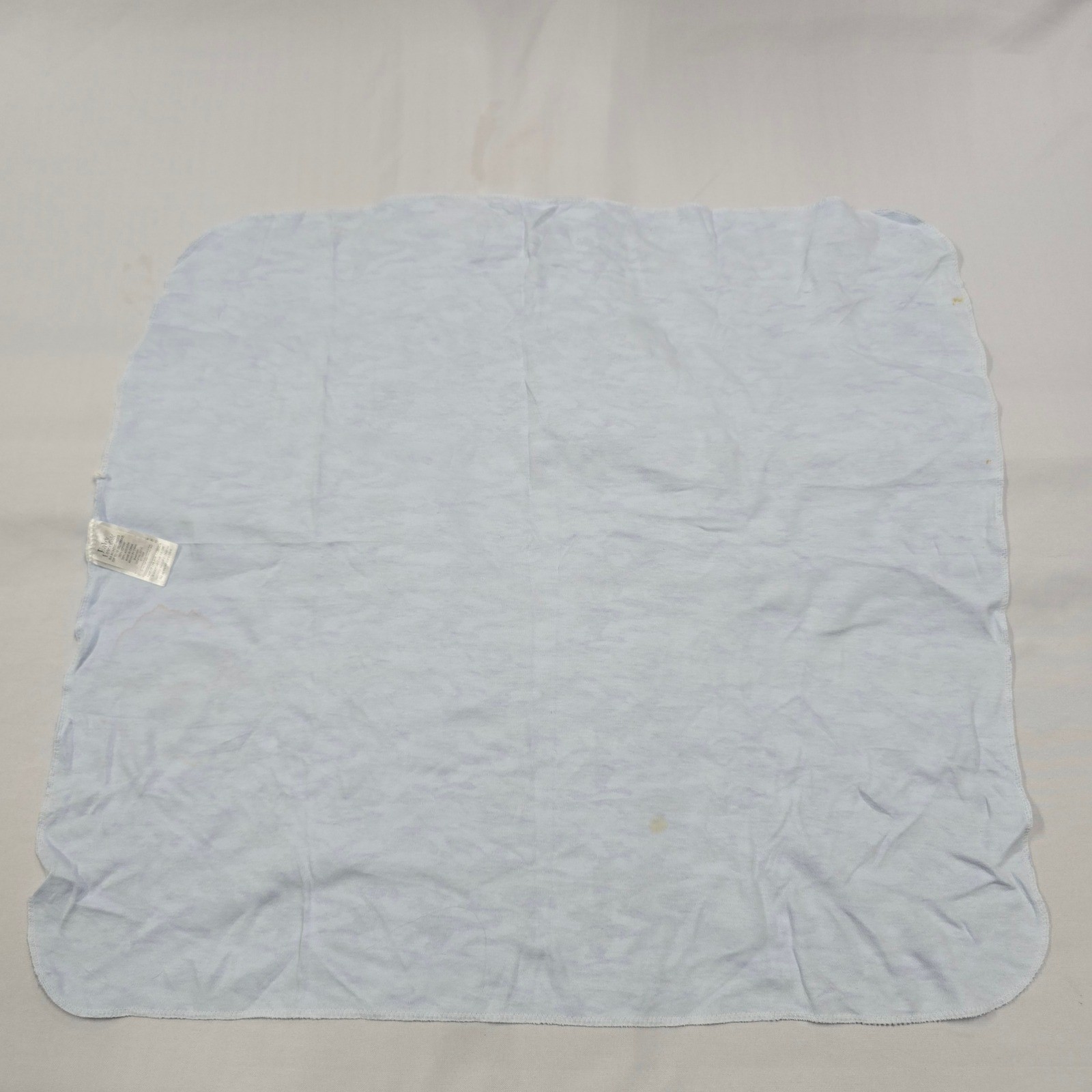 Baby Essentials Blanket Blue Camo Security Soft Receiving 100% Cotton Stretchy Item image 3