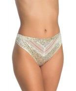 JASON WU Womens Panties Thong Eyelash Lace Yellow Floral Size XL $25 - NWT - £4.25 GBP