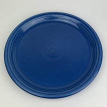 FiestaWare BISTRO DINNER PLATE Blue 10.5&quot; Sapphire Or Lapis? Single Repl... - £11.32 GBP