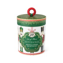 Michel Design Works Season&#39;s Greetings Triple Soap Set 11.4oz - £23.59 GBP