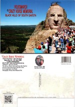 South Dakota Black Hills Volksmarch Crazy Horse Memorial Vintage Postcard - £7.39 GBP