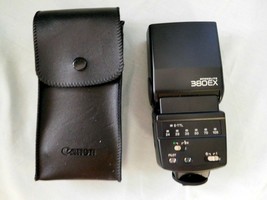 Camera Canon Flash Speedlite 380EX Shoe Mount For Eos + Case UNTESTED-PARTS/REPR - £31.16 GBP