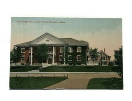 The Wales Old Ladies Home Brockton Massachusetts Photochrome Postcard - $285.40 MXN
