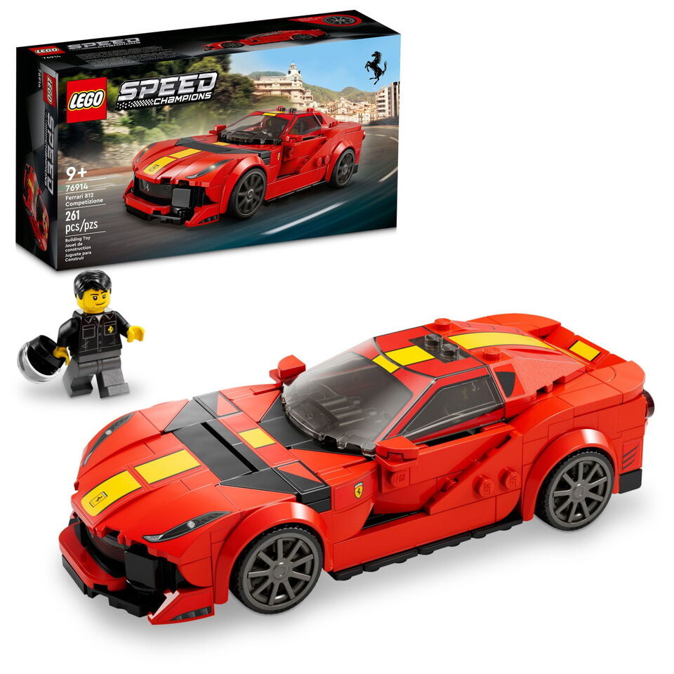 LEGO Speed Champions 1970 Ferrari 512 M 76914 Sports Red Race Car, Ferra... - $54.00