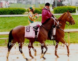 2008 - PROUD SPELL in the Kentucky Oaks Post Parade - 10&quot; x 8&quot; - £15.80 GBP