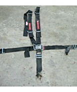 Pyrotect 5 Way Racing Harness Seat Belts 3&quot; Black Out of Date Dated Mar ... - $49.99