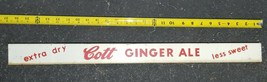 1940s Cott Extra Dry Ginger Ale  Door Push Metal Sign A - £146.09 GBP