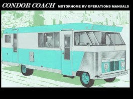 Condor Coach Motorhome Manua Ls 355pgs w/ Rv Furnace Ac Frig &amp; Heater Service - £19.23 GBP