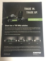 2009 Shure Microphones Print Ad pa6 - £3.86 GBP