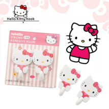 Hello Kitty Strong Adhesive Hook - 2-Pack - Hanging Hook Wall Hook - Plastic 2pc - £4.78 GBP