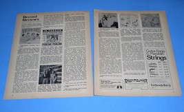 Pickin&#39; Magazine Record Reviews 2 Page Photo Clipping Vintage November 1977 - $14.99