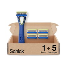 Schick Hydro Groomer — Beard Trimmer for Men, Beard Groomer with 5 Razor Blades - £27.01 GBP