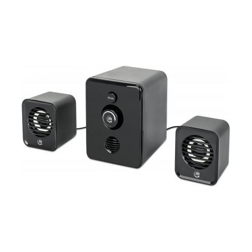 Manhattan 167345 BLUETOOTHRGB LED 2.1 DESKTOP USB SPEAKER SYSTEM - $59.58