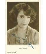 MARY PARKER (1926) German Silent Film Postcard SIGNED BY MARY PARKER Liv... - $125.00