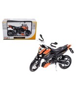 KTM 690 Duke Orange and Black 1/12 Diecast Motorcycle Model by Maisto - $1,149.35 MXN