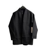 Mondetta Jacket Womens M Black Open Front Cocoon Cardigan Sweatshirt Ath... - €33,11 EUR