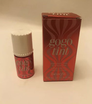 Benefit Gogo tint Cheek &amp; Lip Stain Bright Cherry tinted 10ml 0.33 fl oz - £15.98 GBP