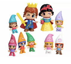 Pinypon Pack of figures Snow white and seven dwarfs Famous 700012750 Principe - £35.16 GBP