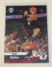 Rasir Bolton* 2022 Campus Collection Players Trunk Card NCAA Gonzaga Bulldogs #3 - £9.56 GBP