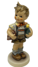 Vintage 1979 Goebel Boy With Box of Candy &amp; Champagne W. Germany Special... - $26.03 CAD