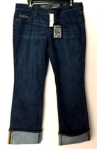 New York &amp; Co jeans size 12 women Limted edition bootcut stretch low ris... - £17.09 GBP