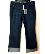New York &amp; Co jeans size 12 women Limted edition bootcut stretch low ris... - £17.25 GBP