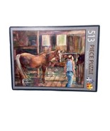 Ellen Jean Diederich Artist Fargo North Dakota Horse Puzzle 513 pc NIB S... - $37.29