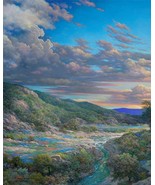 Larry Dyke Sunset Bend Giclee on Canvas Grande Edition - £1,855.89 GBP