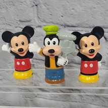 Disney Fisher Price Little People figures Mickey Mouse and Goofy Lot of 3  - $11.88