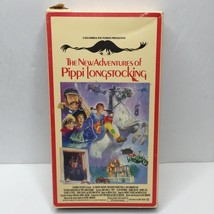 VHS Columbia Pictures The New Adventures of Pippi Longstocking Astrid Lindgren - £11.73 GBP