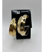 Fashion Design Gold Plated Earring for Women Round - $5.77 CAD