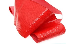 Genuine Snakeskin Snake Skin Belly Hide Leather Pelt Craft Supply Glossy... - $16.18