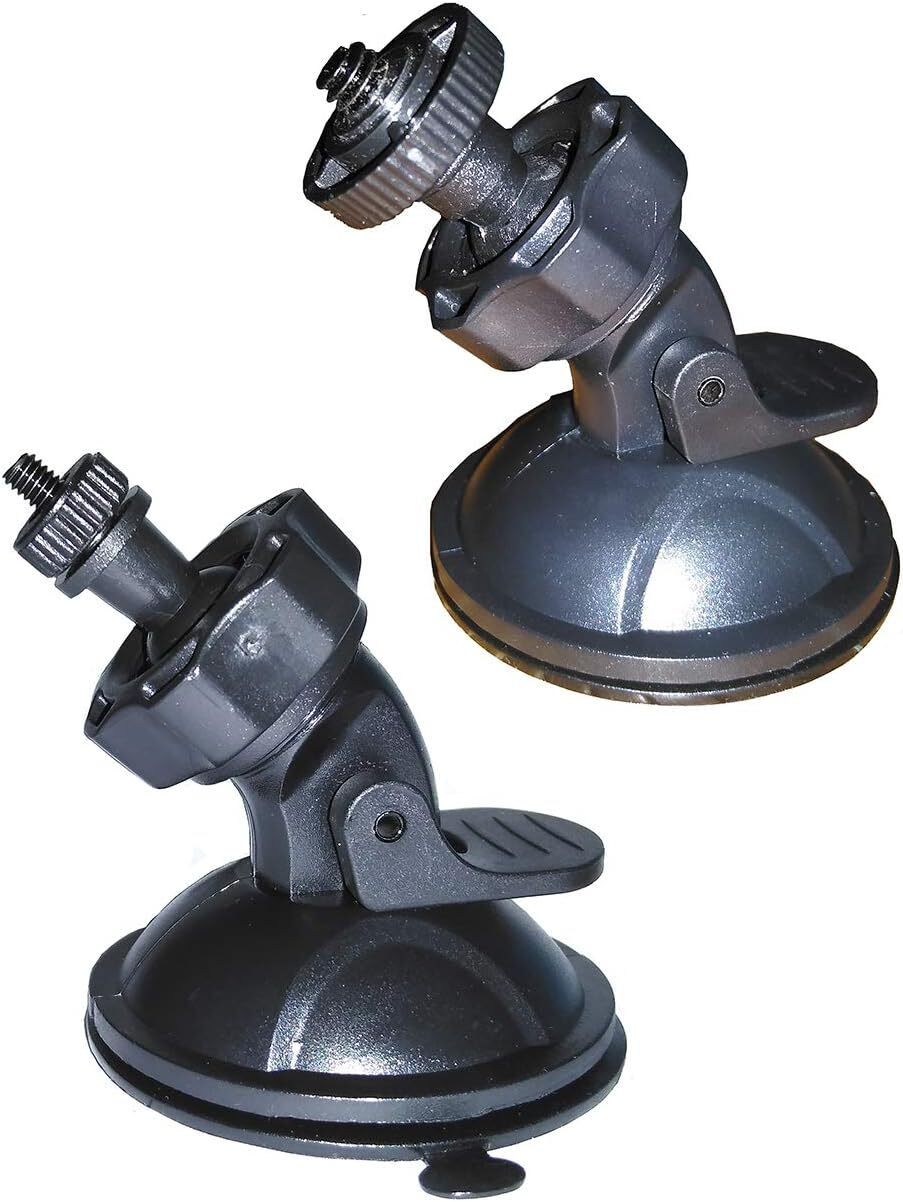 Dash Cam Suction Cup Mount for Oldshark Amuoc Jeemak Chortau Screw-Connect - $16.78