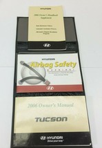 2006 Hyundai Tucson Factory Original Glovebox Owners Manual Book Portfolio - $24.70