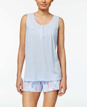 allbrand365 designer Womens Tank Top and Boxer Shorts Mix It Pajama Set, Small - £43.80 GBP