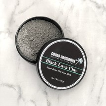 Black Lava Facial Clay |Charcoal Face Clay Mask | Acne Treatment Clay mask - £10.23 GBP