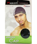 THE CHALLENGER SPANDEX CAP WITH ELASTIC BAND CH-114BK  9&quot;x6&quot; MEN&#39;S CAP - $2.29
