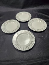 Pier 1 Monno Bangladesh Utensil Fork Spoon Knife Rim 4 Bread Plates NEW ... - $26.18