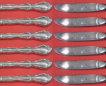 Fontana by Towle Sterling Silver Butter Spreader HH modern Set 12 pcs 6 ... - $355.41