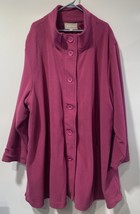 Woman Within Fleece Coat Button Front Long Sleeve Size 5X (38/40) EXCELL... - $33.12 Woman Within Fleece Coat Button Front Long Sleeve Size 5X (38/40) EXCELL... - $33.12