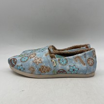 TOMS Womens Multicolor Glitter Sugar Cookie Round Toe Slip-On Flats Size 8 - £38.91 GBP