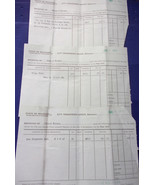 Vintage Kalamazoo City Treasurers Office State Of MI Receipts 1910 &amp; 1916 - €5,20 EUR