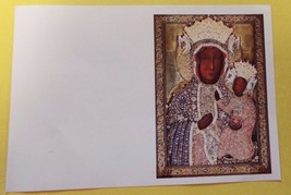 Our Lady of Czestochowa (Folder Style) Prayer Card, New - £1.49 GBP