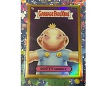 2022 Topps Chrome Garbage Pail Kids Gold Refractor #195b Dotty Dribble S... - $22.47