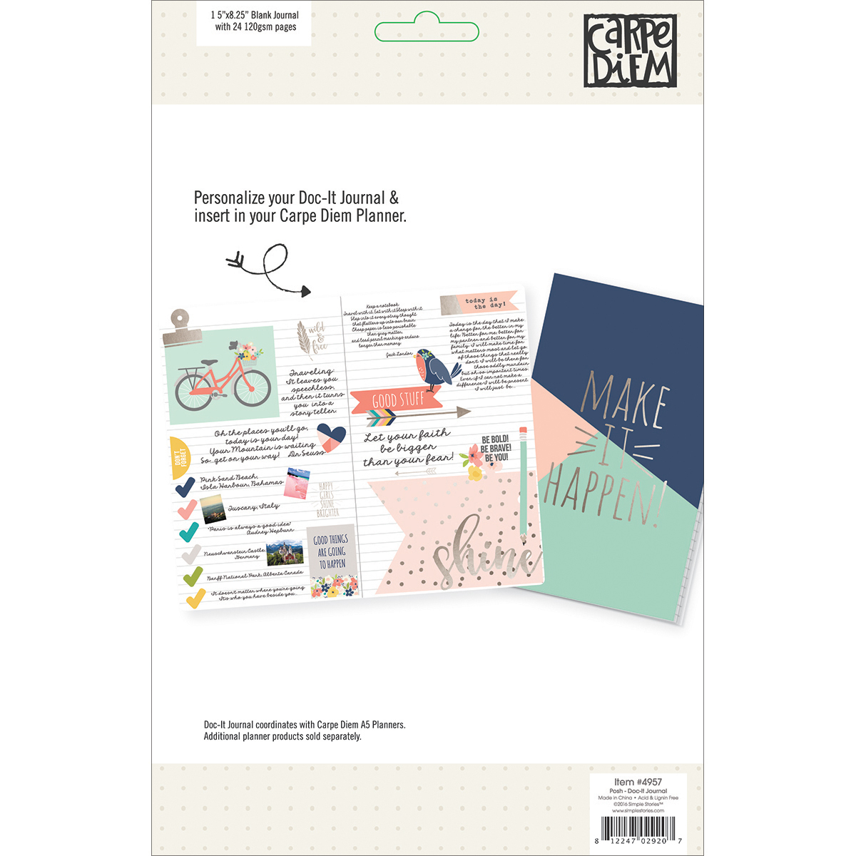 Posh Collection Doc-It Journal - $19.85