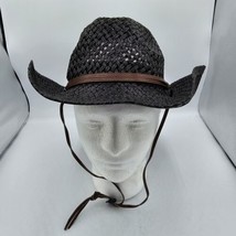  Men’s Simplicity Cowboy Straw Hat Size One Size Fits Most Brand New With Tags - £11.83 GBP